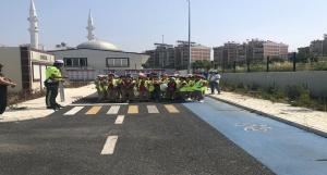 Çocuk Trafik Eğitim Parkına Gezi